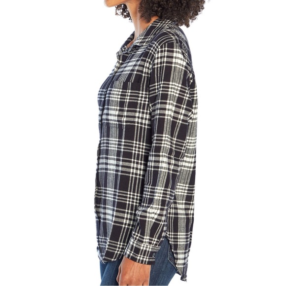 NWT Gap Ladies Boyfriend Flannel Top Size Small - Picture 3 of 8